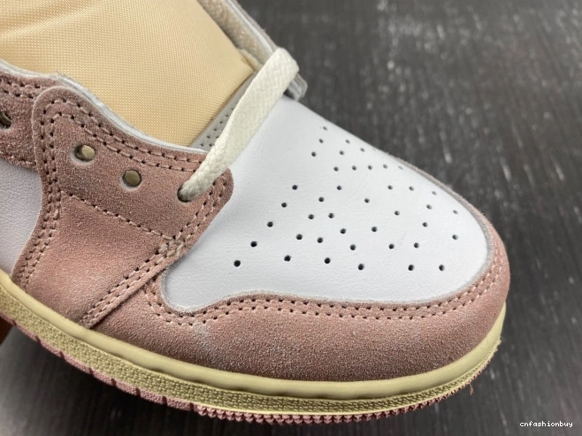 FD2596-600 (Women's) 1 OG Pink Jordan Air Washed High Retro 0908
